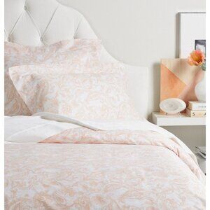 Sferra 3292 Florissa Petal Pink Standard Sham Made in Italy